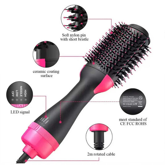 One Step Hot Air Bursh ( Straightener + Curler + Dryer )