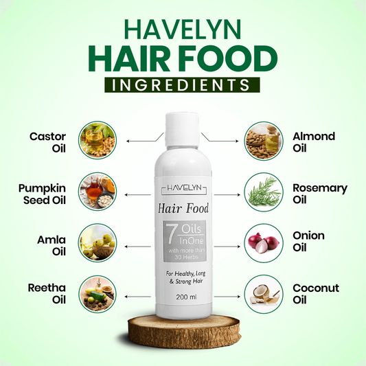 Havelyn Hair Food Oil For Strong Hair And Hair Regrowth