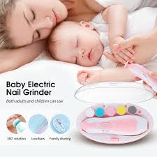 Electric Baby Nail Trimmer with LED Light
