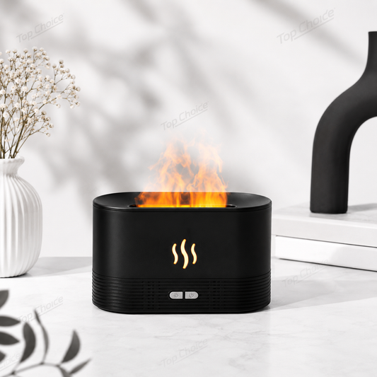 RGB Flame Humidifier and Aroma Diffuser
