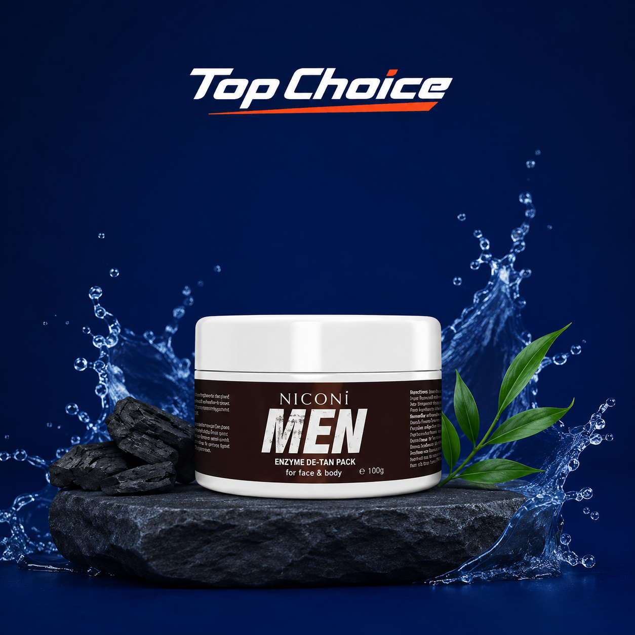 NICONI MEN & WOMEN ENZYME DE-TAN PACK FOR FACE & BODY