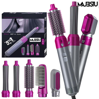 5 in 1 Hot Air Brush & Hair Dryer