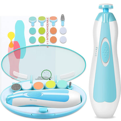 Electric Baby Nail Trimmer with LED Light