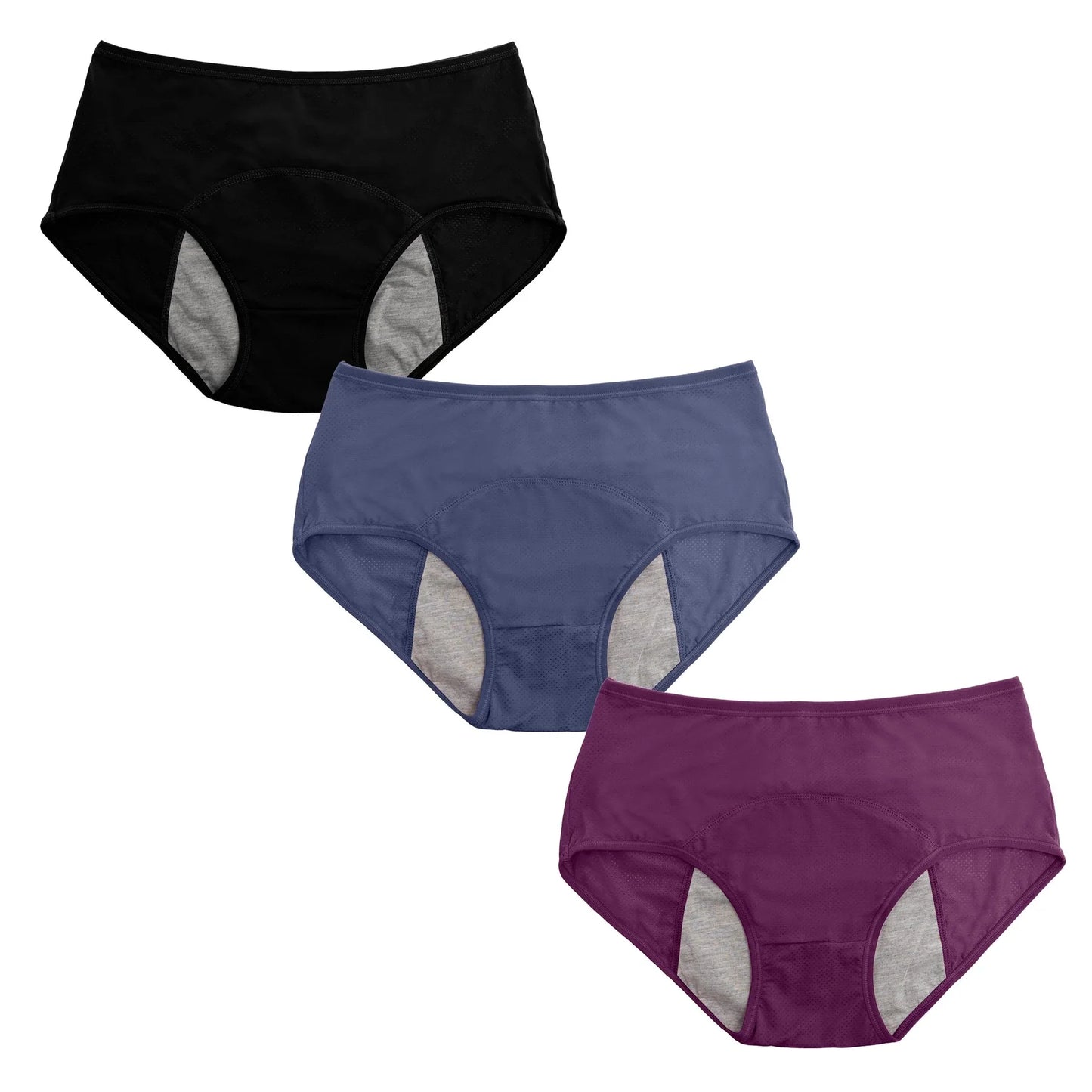 3 PC - High Waist LeakProof Panties
