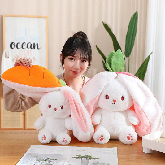 Bunny Plush Pillow And Stuff Toy - 32 Cm