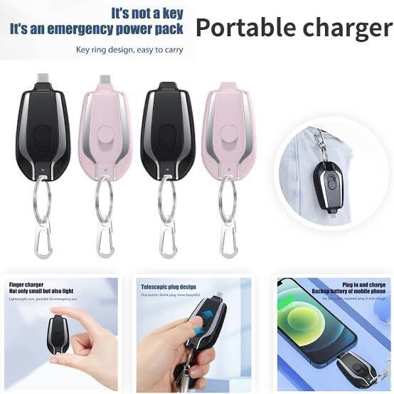 Portable Keychain Charger