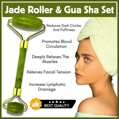 JD Roller & Gua Sha Stone