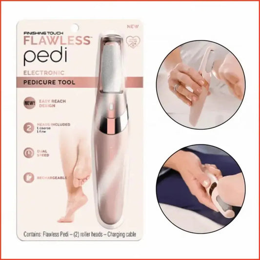 Flawless Pedi Rechargeable Tool File and Callus Remover Pedicure