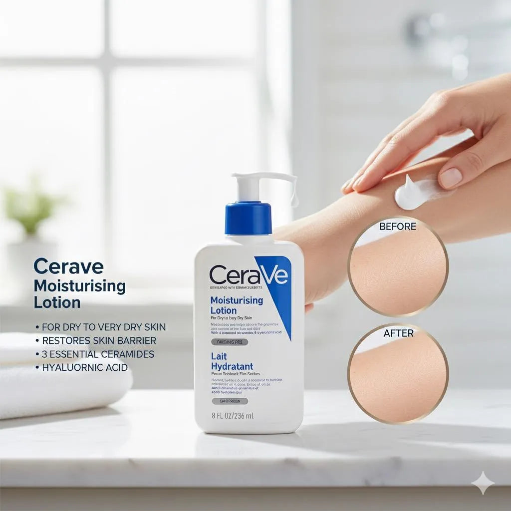 CeraVe Moisturizing Lotion for Dry to very Dry Skin - 236ML