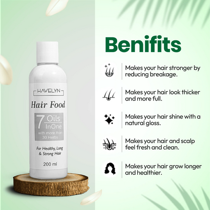 Havelyn Hair Food Oil For Strong Hair And Hair Regrowth