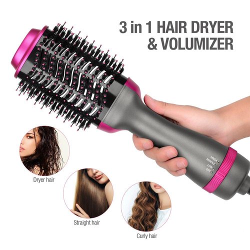 One Step Hot Air Bursh ( Straightener + Curler + Dryer )