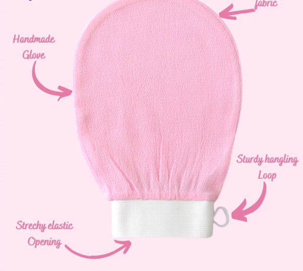Exfoliating Glove – Exfoliating Bath Washcloth Scrub Mitt for Body