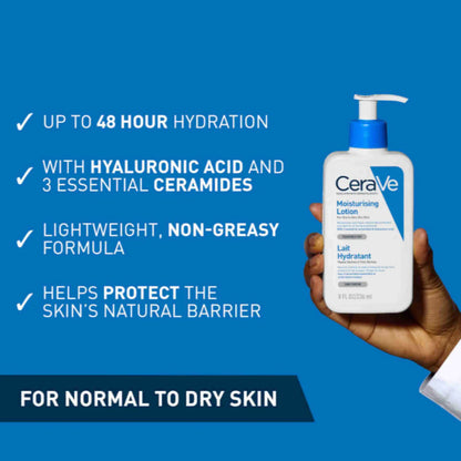 CeraVe Moisturizing Lotion for Dry to very Dry Skin - 236ML