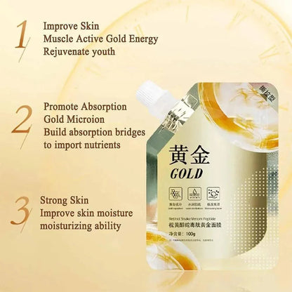 Instant Wrinkle Remover Retinol Gold Mask