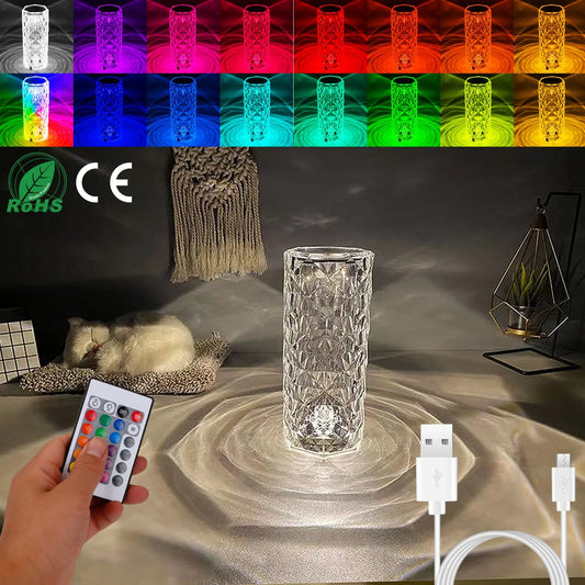 Crystal Diamond Lamp