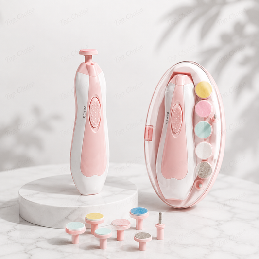 Electric Baby Nail Trimmer with LED Light