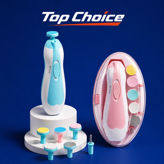 Electric Baby Nail Trimmer with LED Light