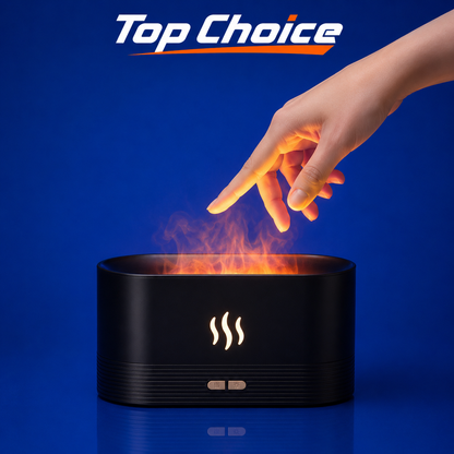 RGB Flame Humidifier and Aroma Diffuser